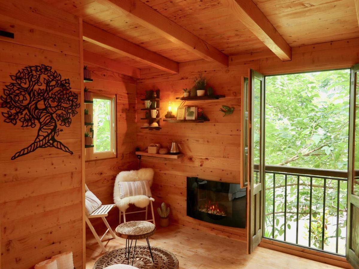 Naturetreehouse Casa Sobre Los Arboles Pensionat Blanes Exteriör bild